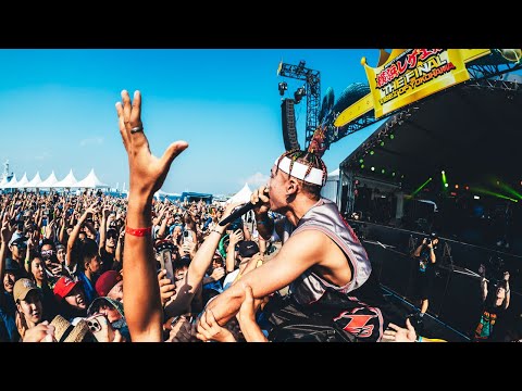 横浜レゲエ祭でゼンダマン鬼ボス (再UP) - YouTube