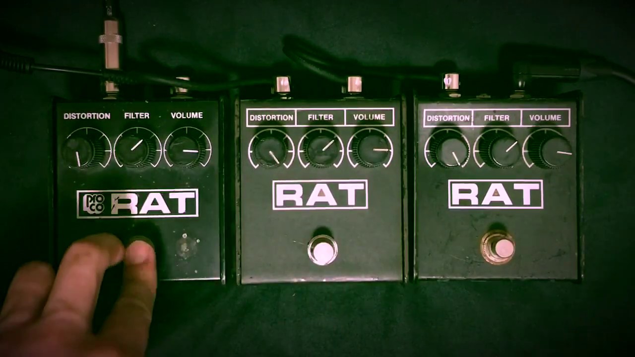 PROCO RATをレビュー！年代別の見分け方とサウンドを比較してみた