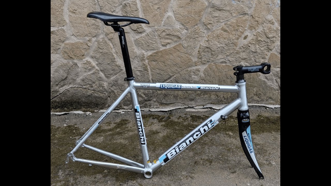 BIANCHI VIA NIRONE 7 LIQUIGAS (700c) M 54 | alu-carbon frameset