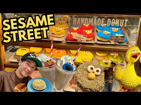 I ATE ELMO! Sesame Street Market Cafe & Shop in Tokyo セサミ
