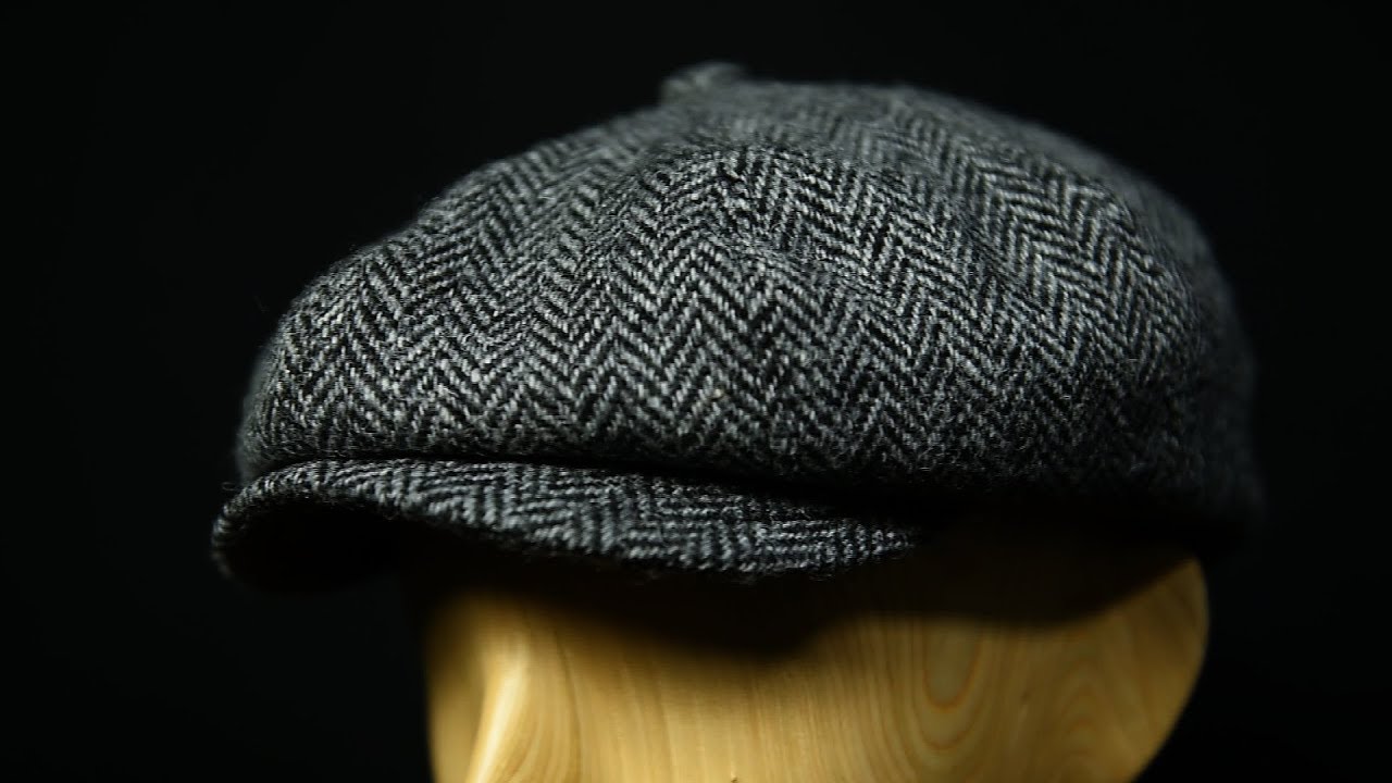 Peaky - Herringbone Harris Tweed Newsboy Cap | by Sterkowski - YouTube