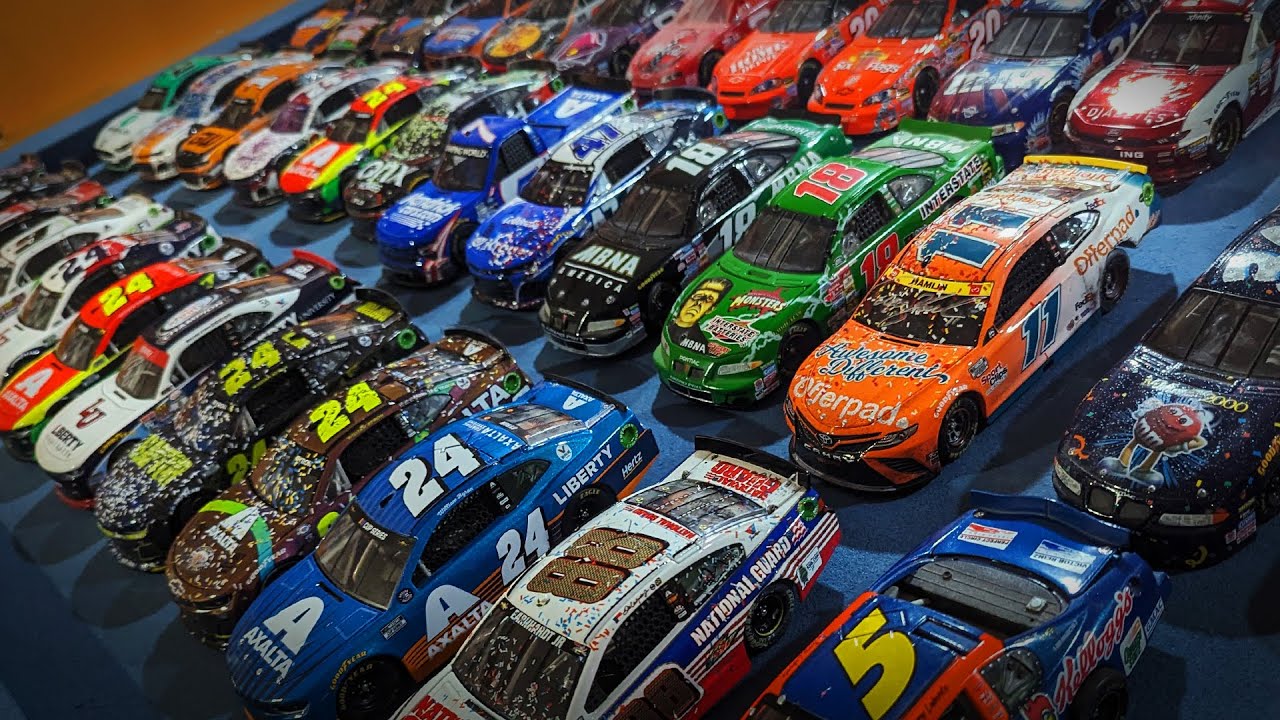 Reviewing My NASCAR 1:24 Diecast Collection! - YouTube