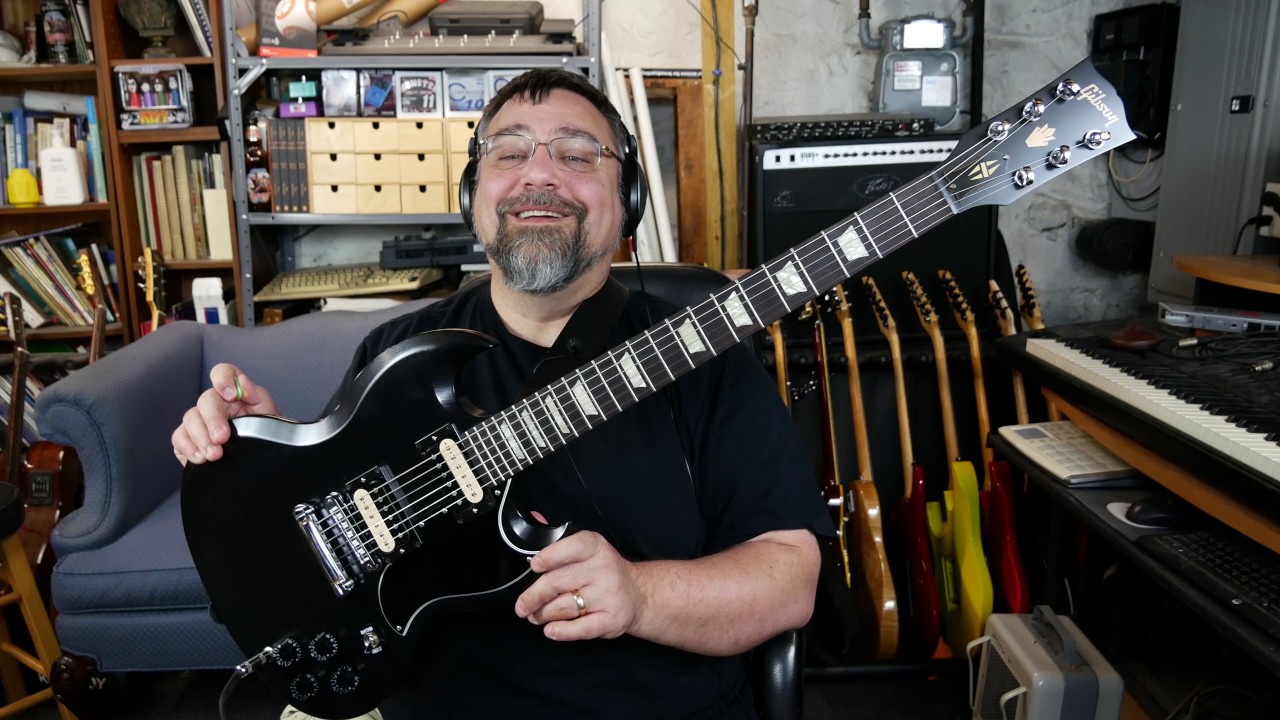 2013 Gibson SG Future Tribute in Ebony - YouTube