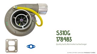 178483 Turbocharger S310G116 10R-2230 For CAT C9 Engine
