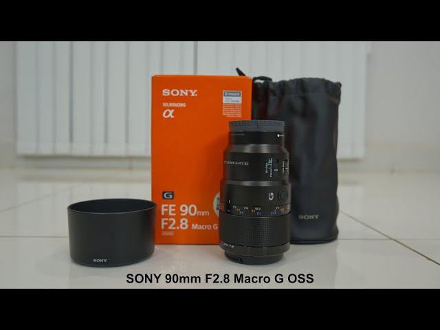 SONY 90mm F2.8 Macro G OSS | SEL90M28G | Unboxing - YouTube