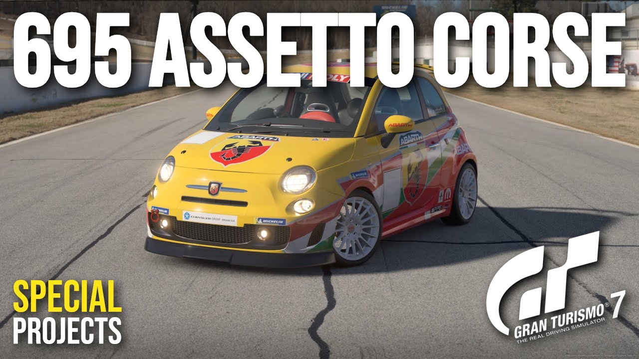 GT7 | Abarth 695 Assetto Corse Build Tutorial | Special Projects