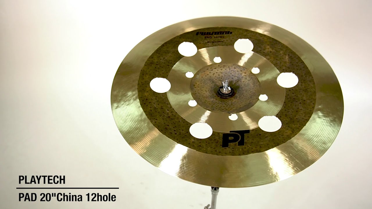 チャイナシンバル 穴あき エフェクト オゾンチャイナ hole cymbal 20