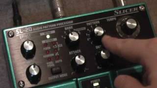 BOSS SL-20 SLICER 試奏ムービー - YouTube