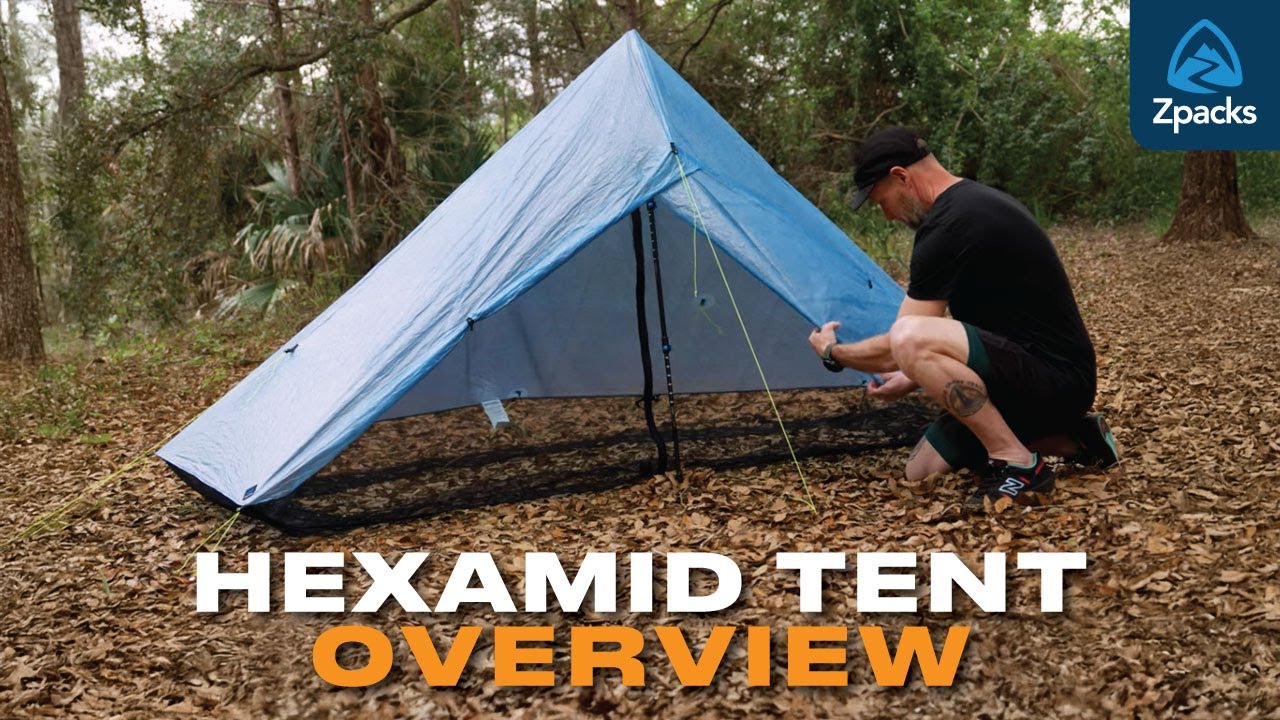 Ultralight 1 Person Tent | Hexamid Solo Tent | Zpacks