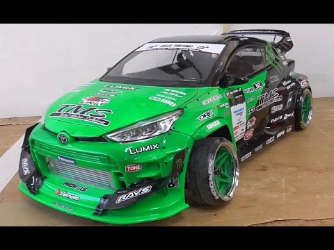 Mさんの 2WD ドリフト ボディ アディクション GRヤリス＆走行動画