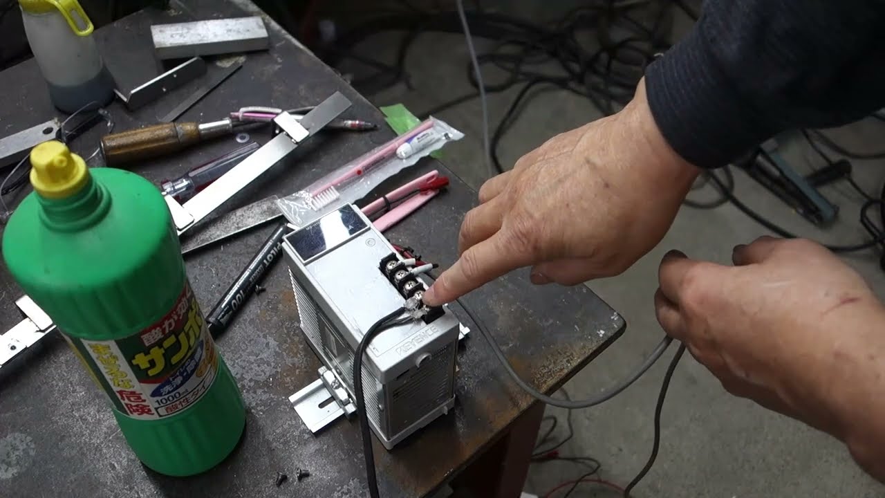 電解研磨装置のつくり方、簡単なステンレスの焼け取り器製作方法