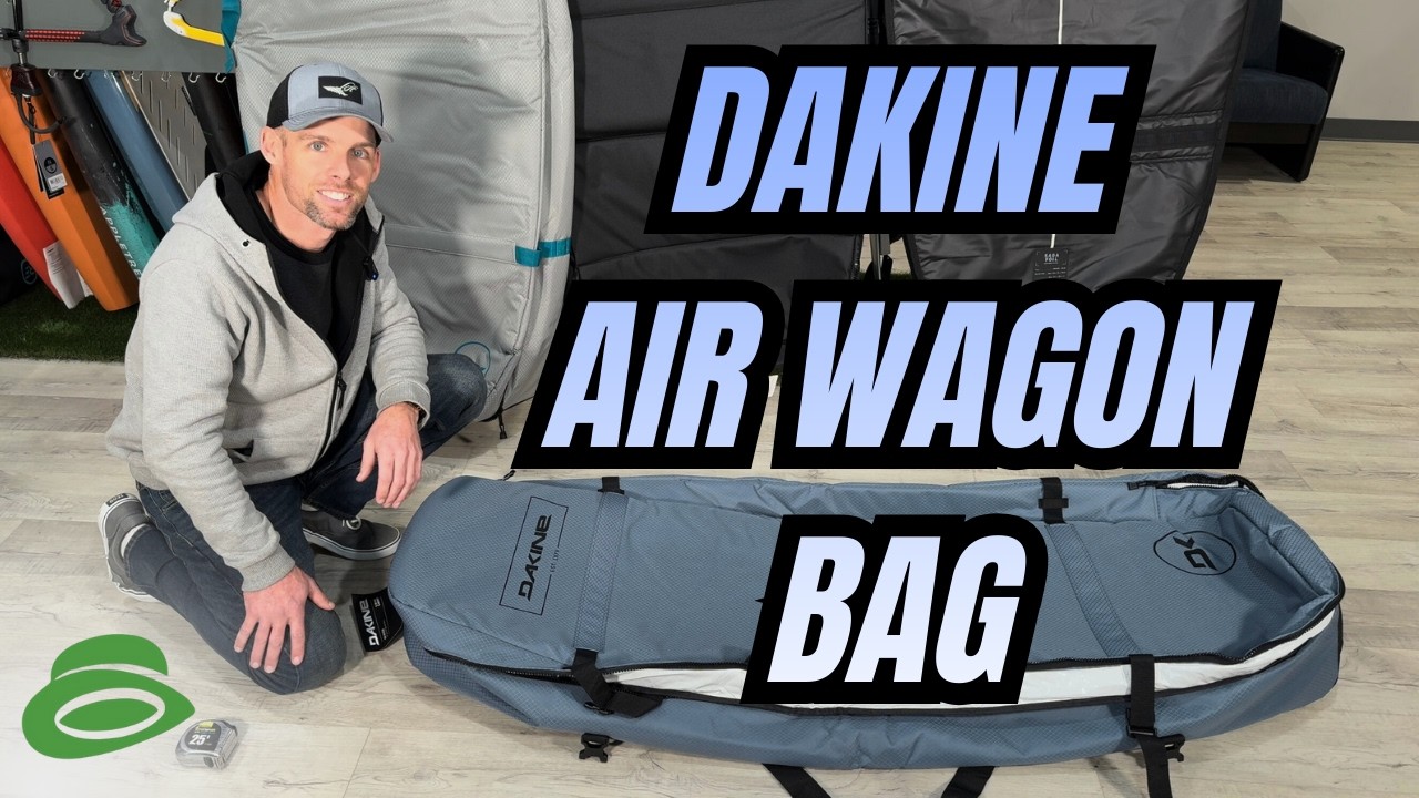 Dakne Air Wagon Review Wing Foil Travel Bag - YouTube