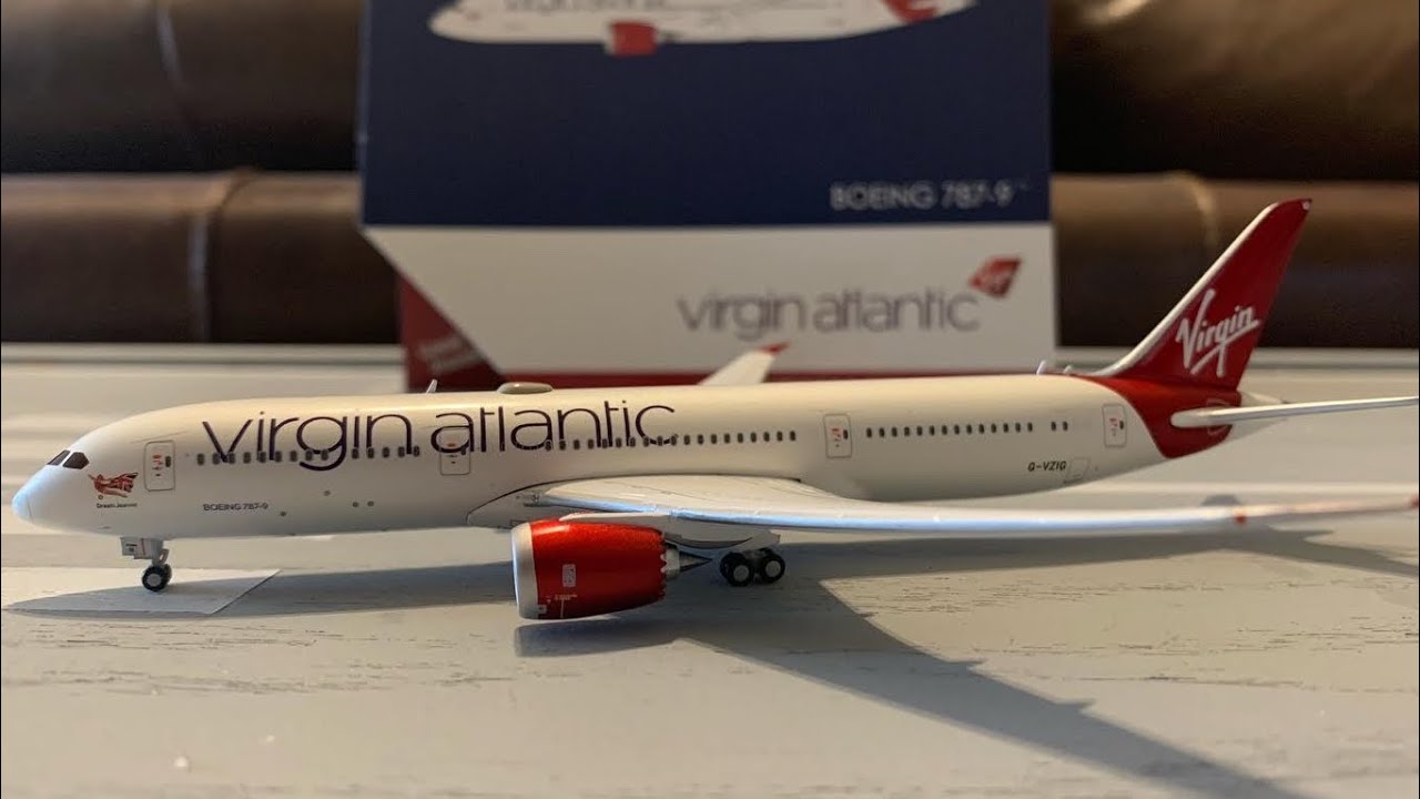 Gemini Jets Virgin Atlantic 787-9 1/400 Model Review (2021 Release