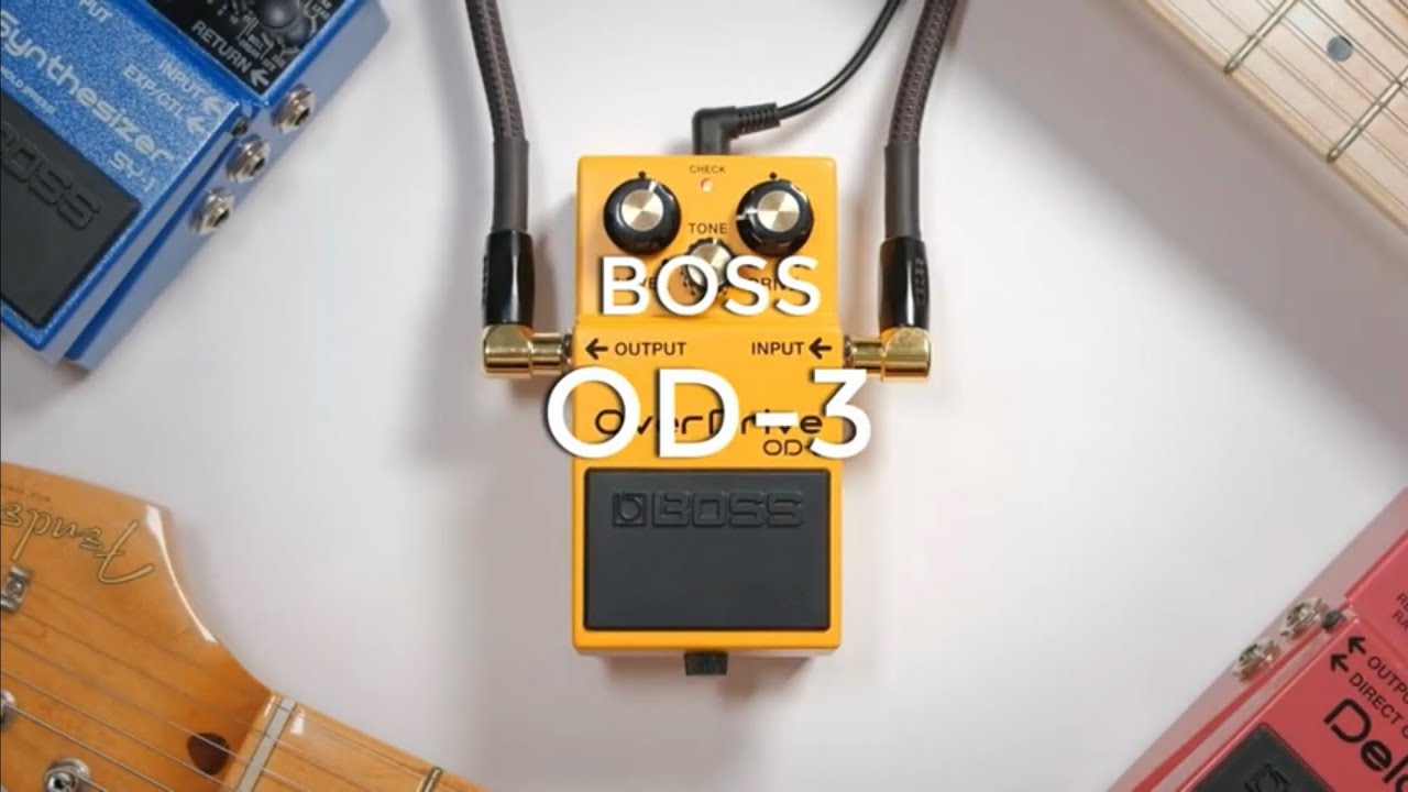 The Appeal of the Popular Overdrive Pedal OD-3 / BOSS OD-3