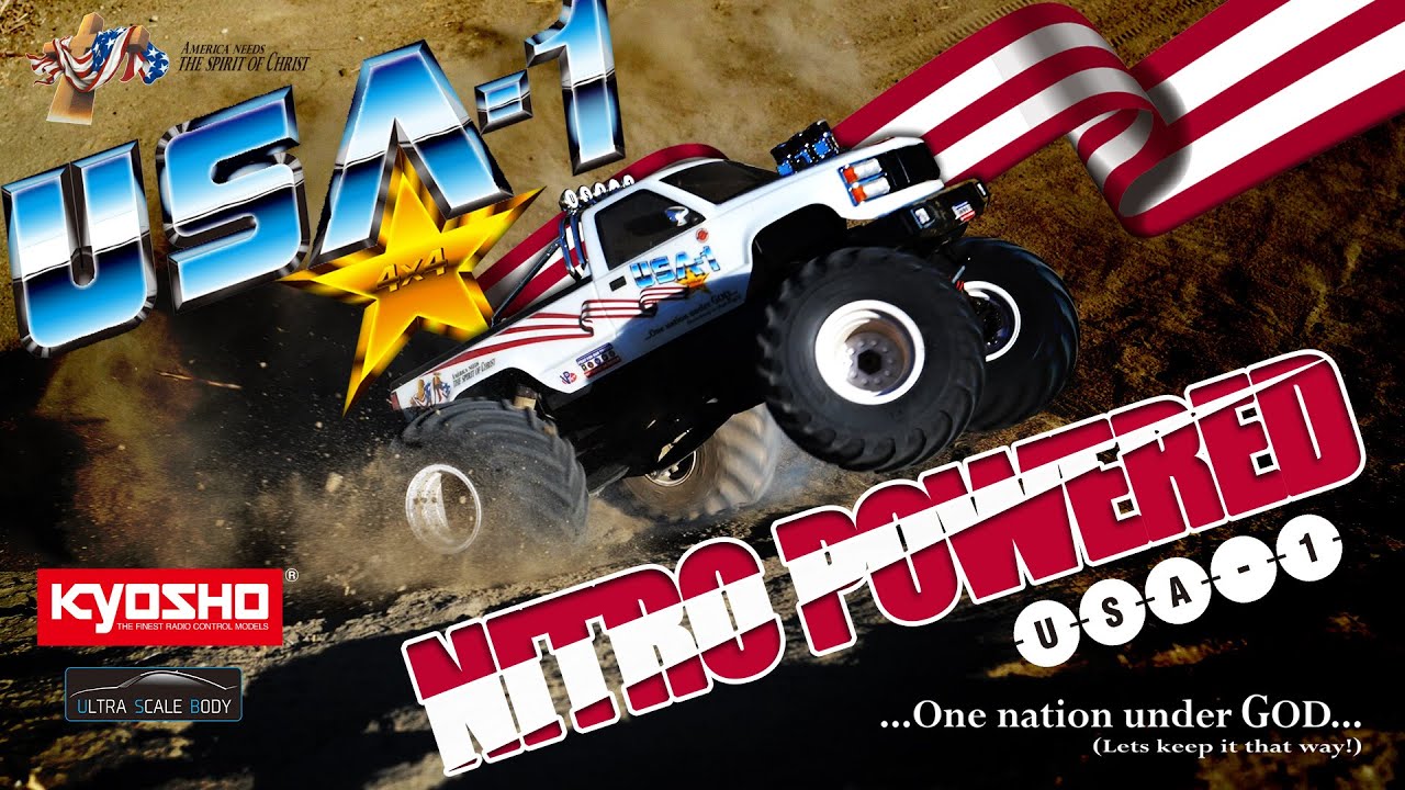 京商 モンスタートラック USA-1 GP Nitro/VE Brushless Electric | 京