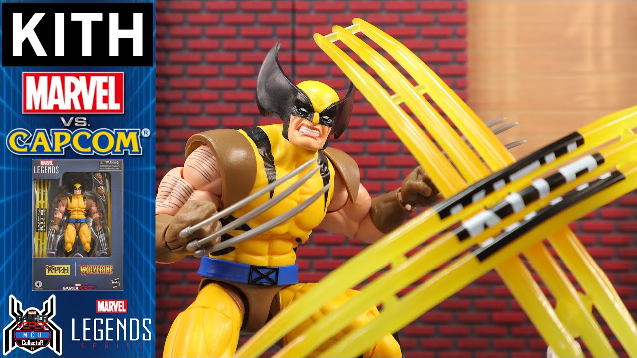 Marvel Legends KITH x Marvel vs Capcom GamerVerse WOLVERINE Player