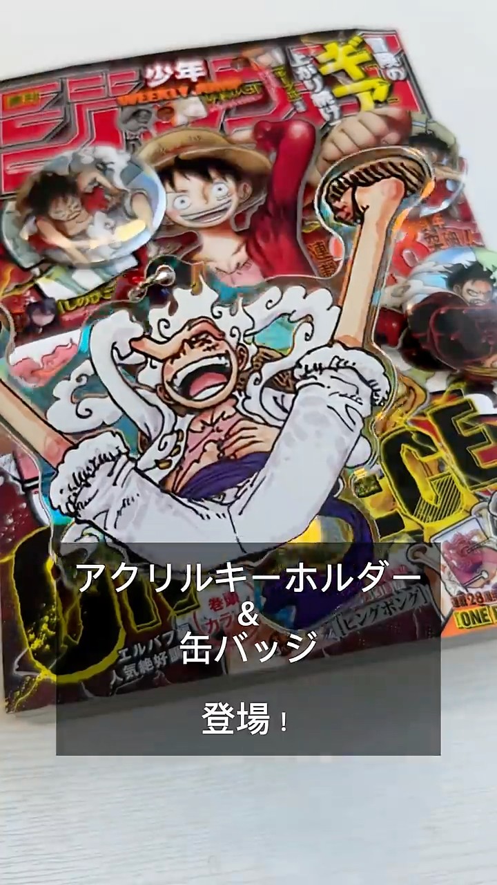 GEARを上げよう↗『ONE PIECE』オーロラアクリルキーホルダー