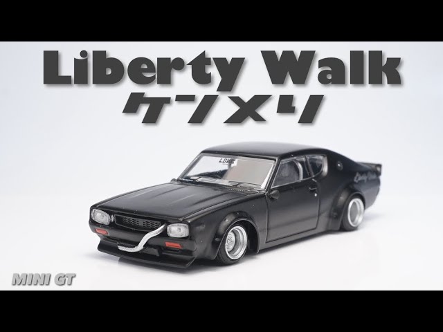 マットブラックとリバティウォークカスタムが渋いケンメリが登場した