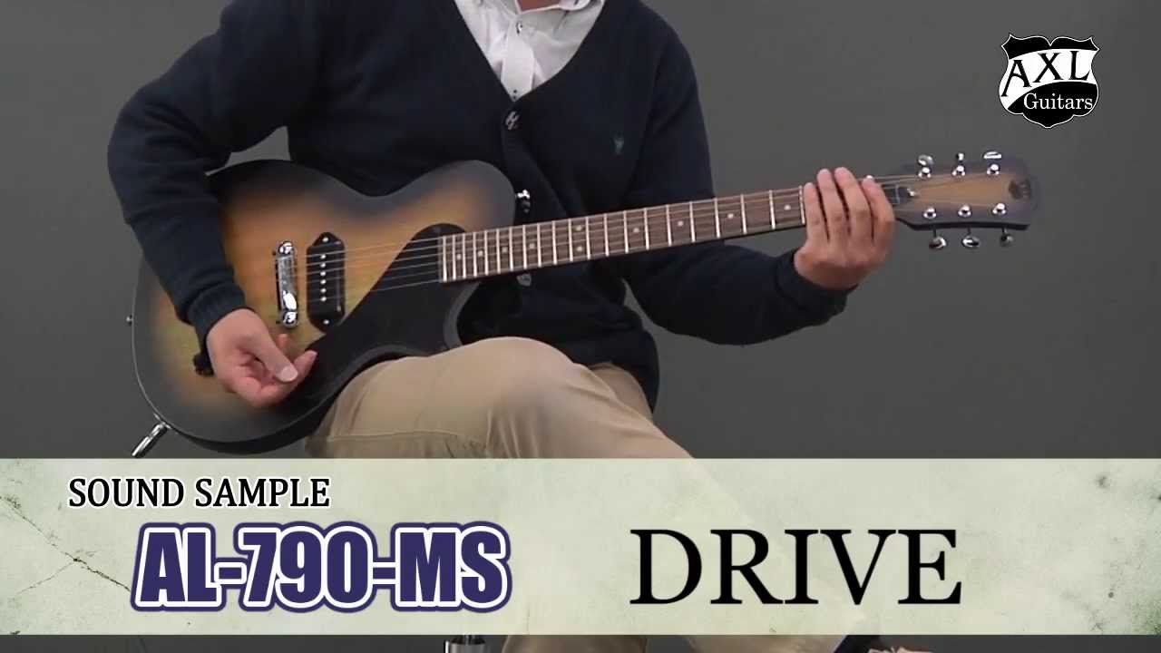 AXL GUITARS / エレキギター AL-790-MS - YouTube