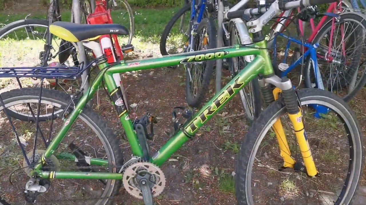 Trek 7000 - ZX - Aluminium 1998 _ Handbuilt in USA - YouTube