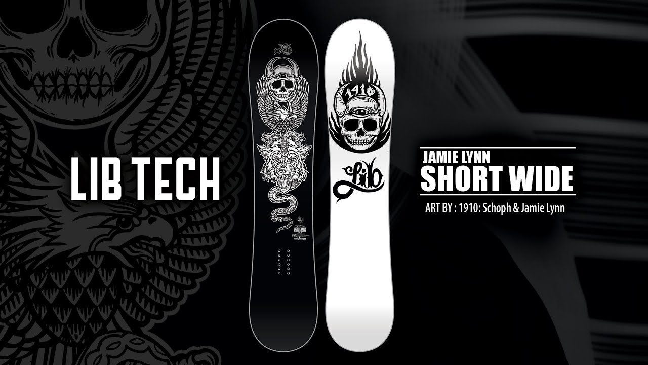 JAMIE LYNN SHORT WIDE | 2024-2025 LIB TECH SNOWBOARD - YouTube