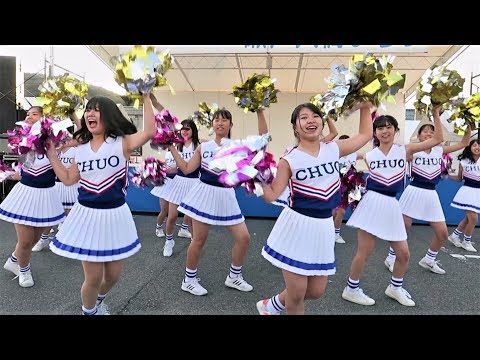 倉敷中央高校バトントワリング部@Chushikoku Cheerleader 2019 Autumn