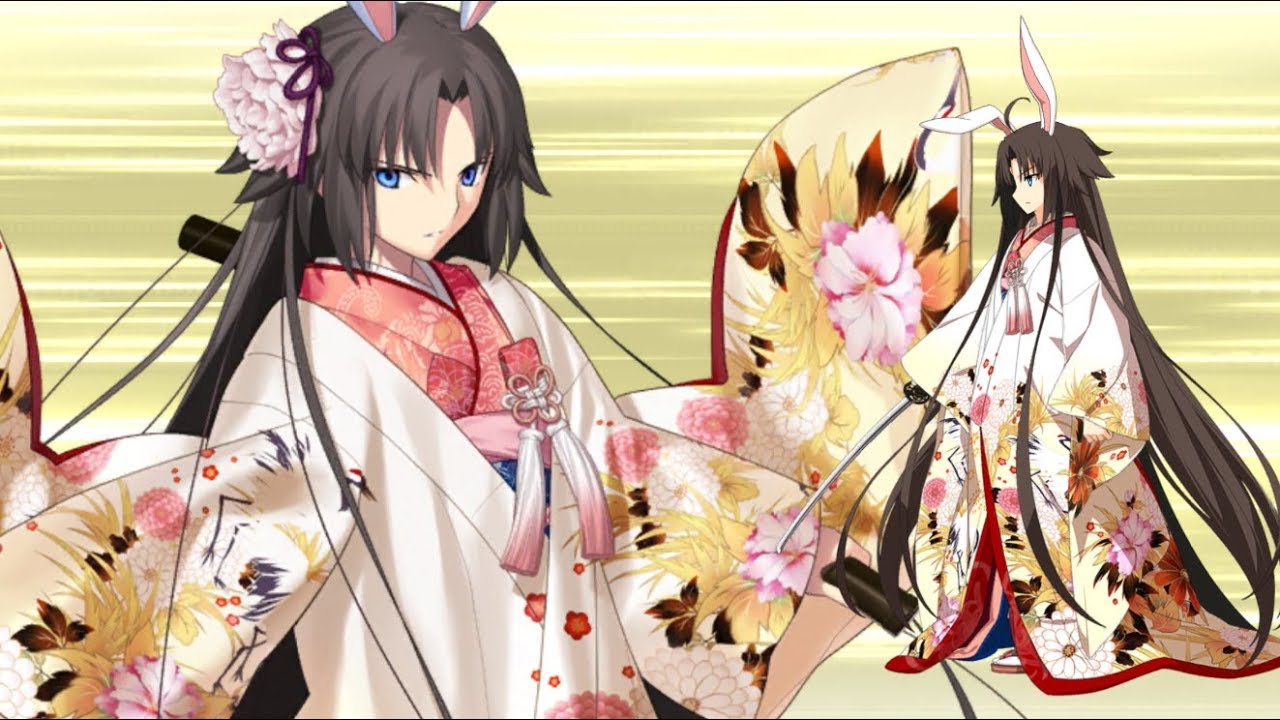 Fate/grand order 両儀式 首切りバニー コースター Fate/grand order