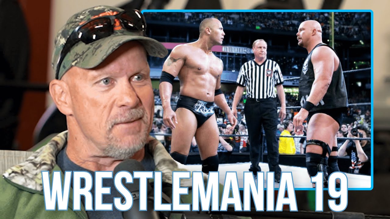 Stone Cold On WrestleMania 19 vs The Rock - YouTube