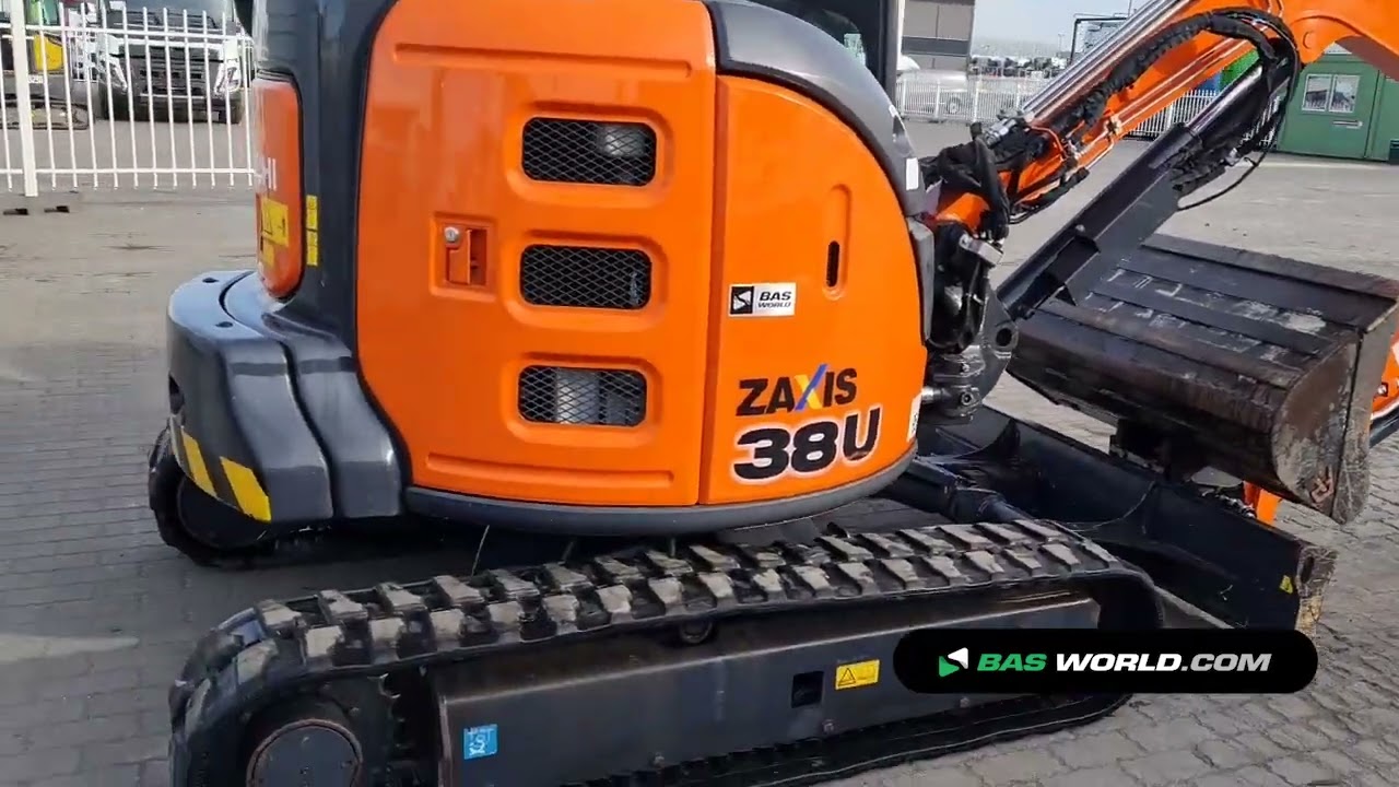 70186799 Hitachi ZX38U-5A CLR - YouTube