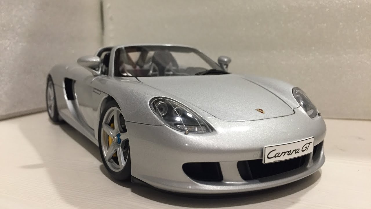 1/18 Autoart Porsche Carrera GT - YouTube