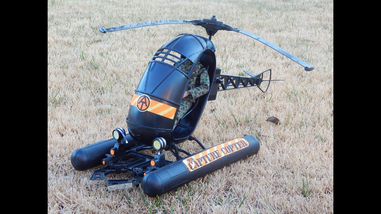 VINTAGE GI JOE CAPTURE COPTER ADVENTURE TEAM 1976 - YouTube