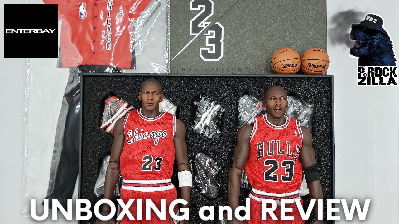 Enterbay Michael Jordan Final Edition | (Away) 1/6 Scale 2-Pack