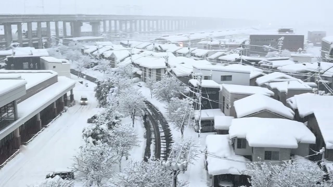 25-26大雪JPCZ 再び北陸へ本領発揮 ☃❄金沢市内(兼六園、金沢駅方向
