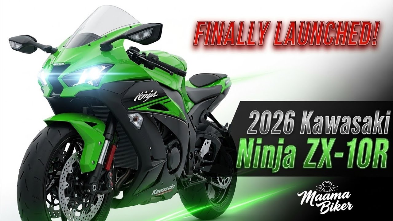 2026 Kawasaki Ninja ZX-10R FINALLY Launched – Track Monster