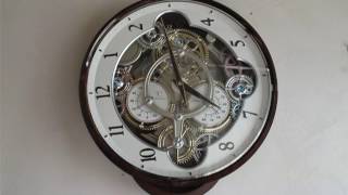 シチズン 掛け時計 からくり時計 電波時計 スモールワールドシーカー