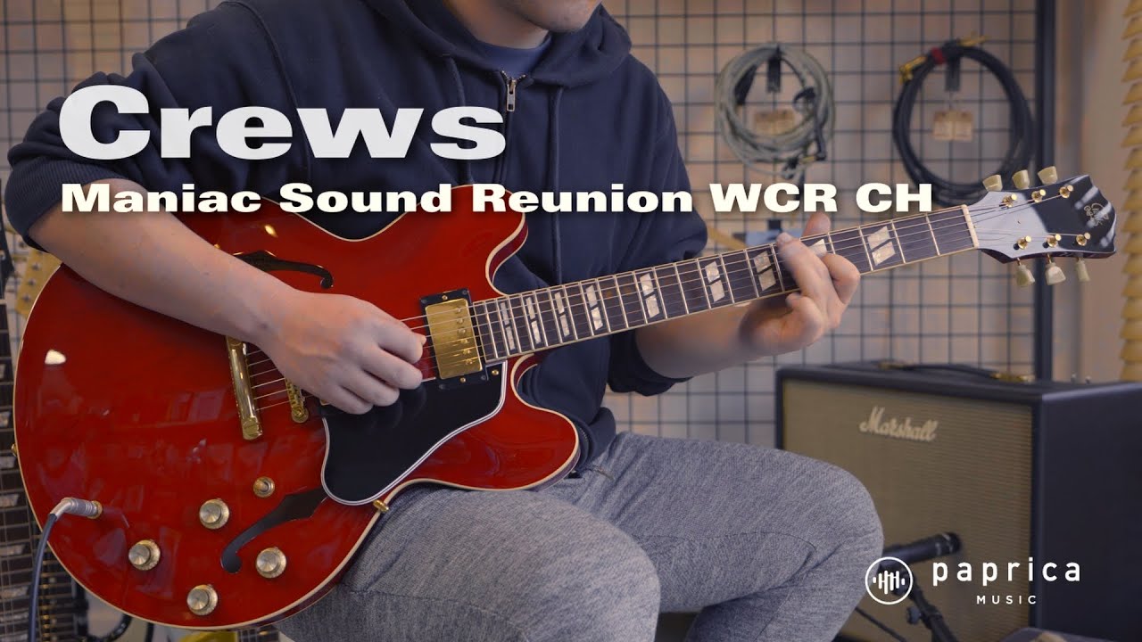 Crews Maniac Sound /OSA-60 Bg Shoreline gold Finish - YouTube