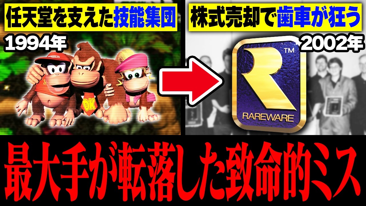 Complete Guide] A 40-Year History of Rare's Glory and Decline 1982