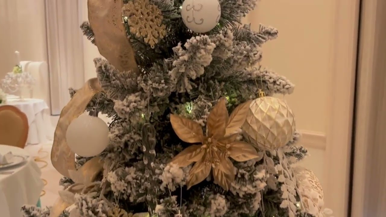 ストア・エキスプレス ツリーセット スノーホワイト 高さ210cm