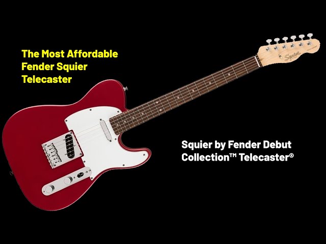 Squier by Fender Debut Collection™ Telecaster® - The Most