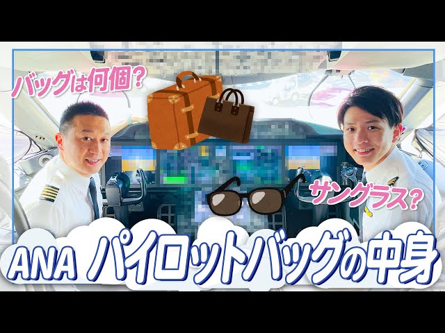 What's in the Bag] A look at what's in the bag used by ANA's