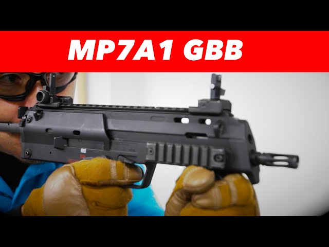 東京マルイ MP7A1 ガスブローバック 実射 レビュー#86 - YouTube