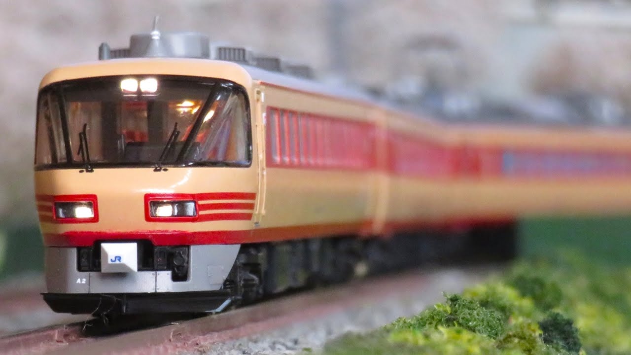 Nゲージ TOMIX 485系 雷鳥 京都総合運転所・A02編成 走行シーン集