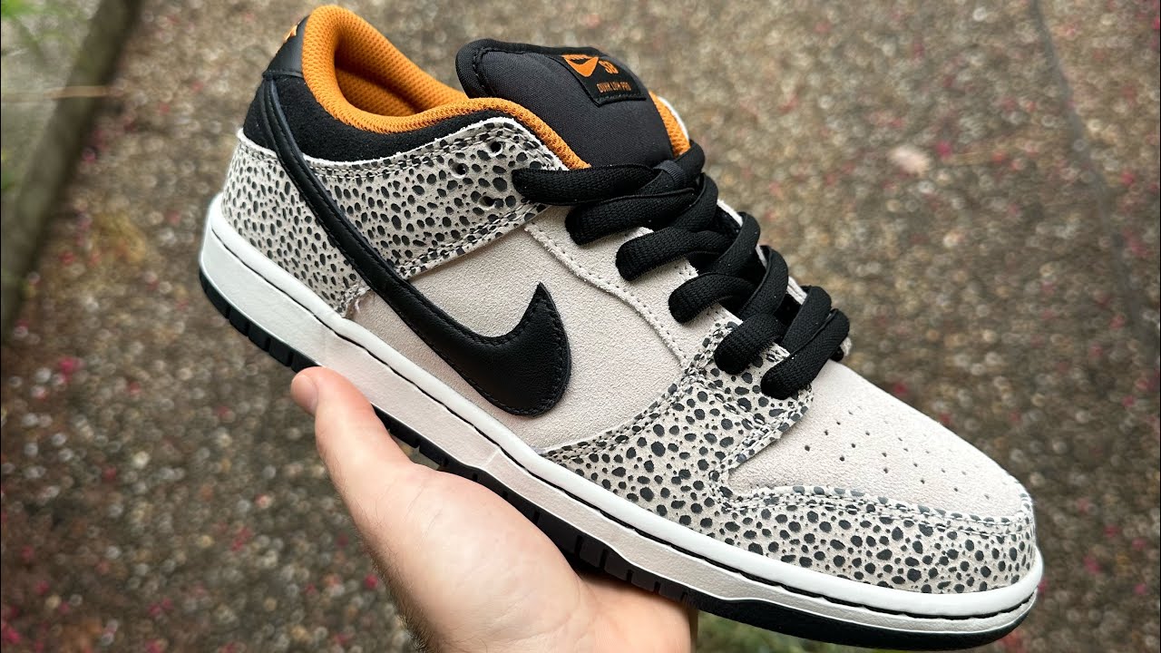 Nike sb dunk low olympic safari (electric pack) - YouTube