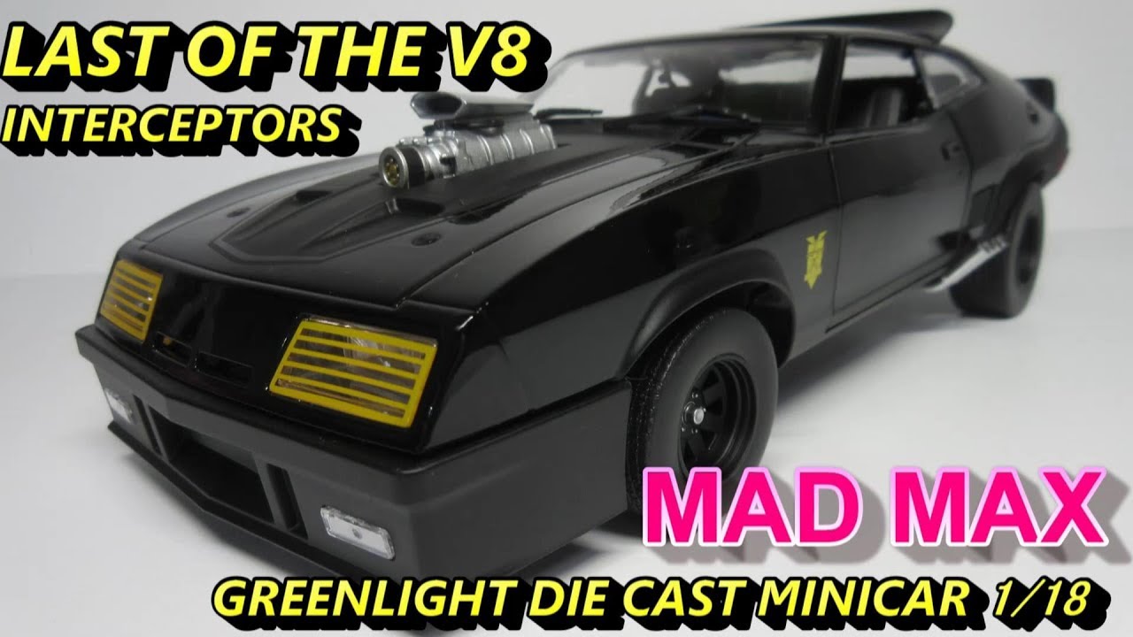 LAST OF THE V8 INTERCEPTORS FORD FALCON XB MAD MAX GREENLIGHT 1/18