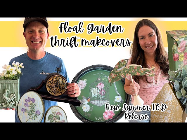 Floral Cottage Home Decor on a budget - Thrifted Cottage Decor