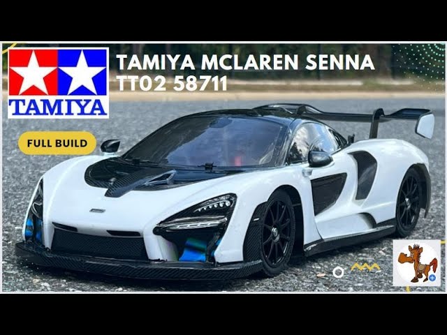 TAMIYA R/C MCLAREN SENNA 58711 (TT02) タミヤ R/C マヒザリン セナ