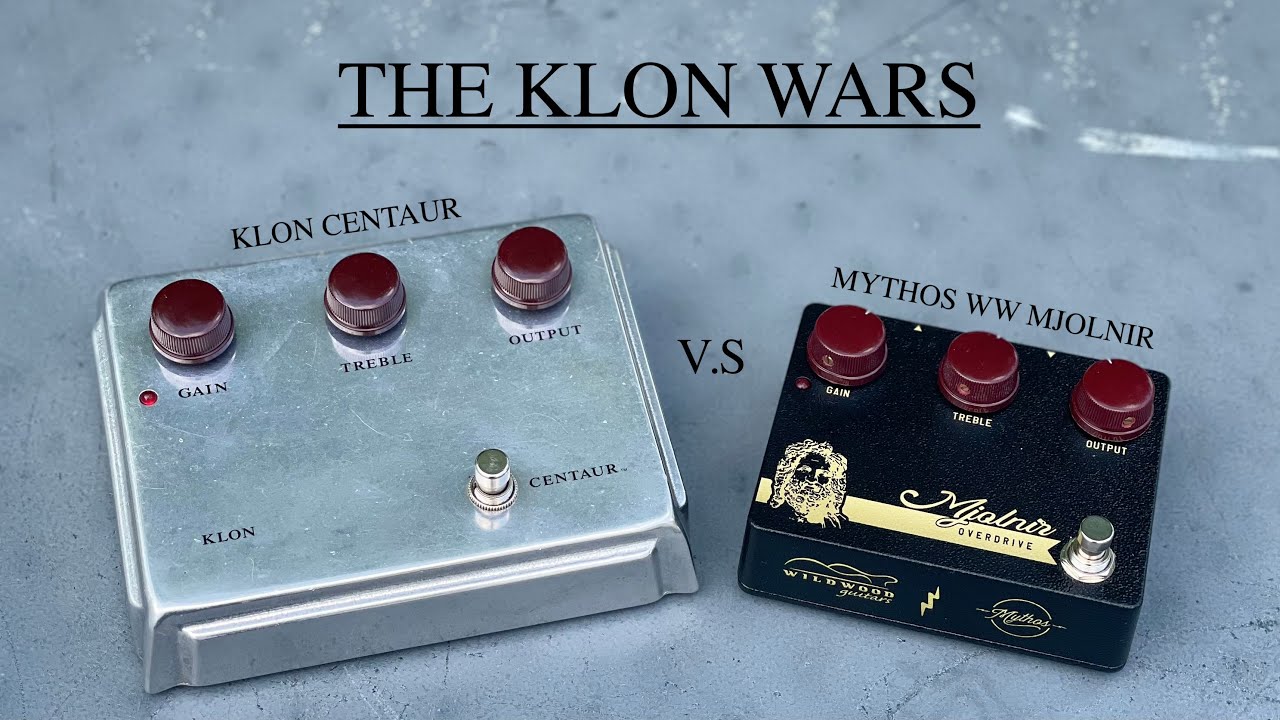 Klon Centaur vs Mythos Wildwood Mjolnir - YouTube