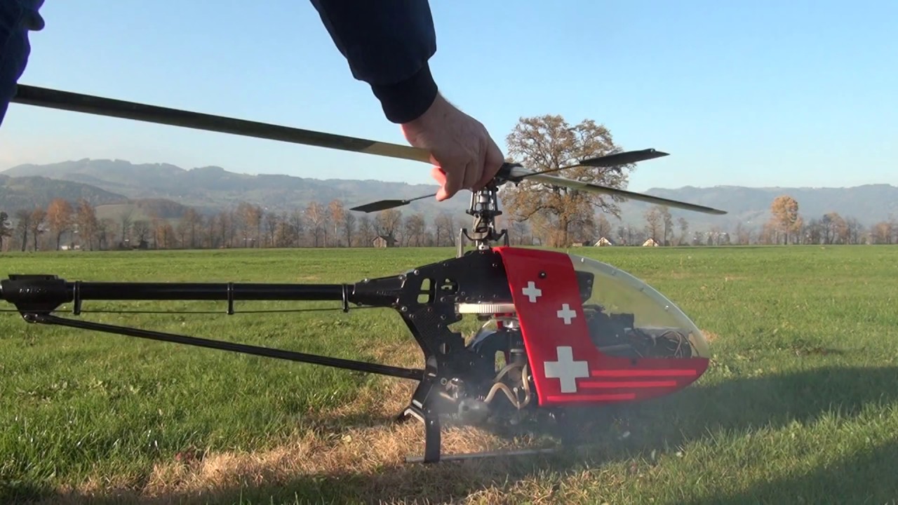 JR Propo Ergo 50 Four stroke Heli - YouTube