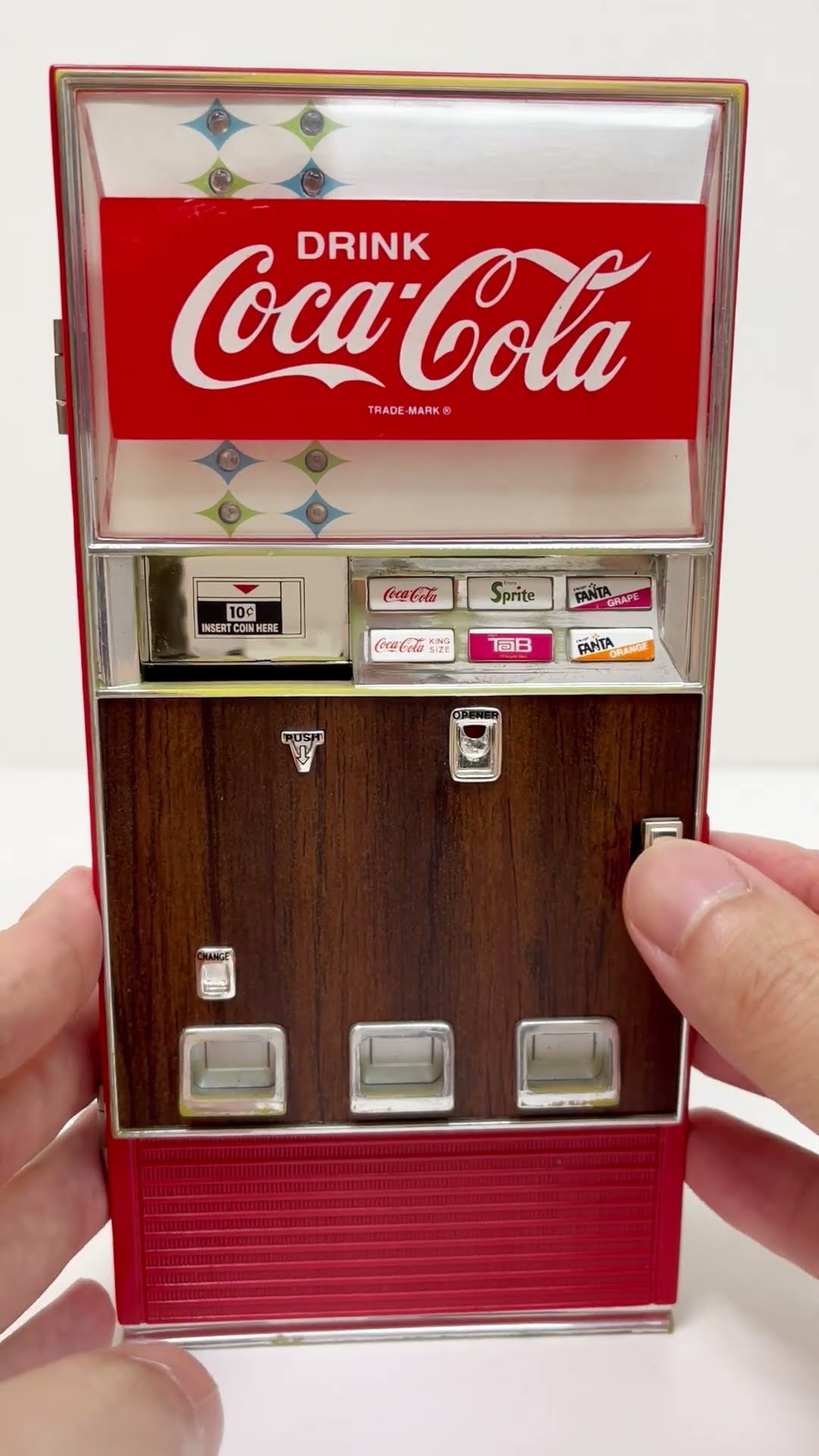 Coca Cola Collectible Musical Bank Vending Machine #shorts - YouTube