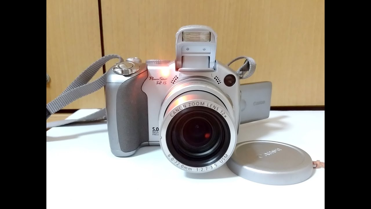 Canon PowerShot S2 IS デジカメ 動作確認済み レトロ Canon キャノン